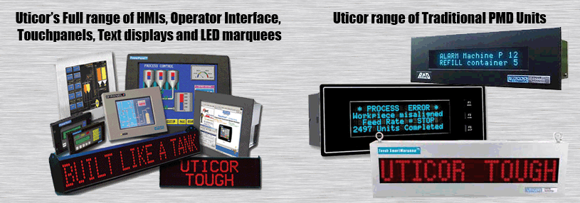 Guaranteed Uticor PMD 150 Programmable Message Display 150-115n2l08ex for sale online 
